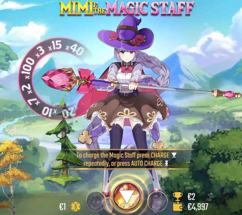 รีวิว MIMI AND THE MAGIC STAFF BONUS FEATURE SLOT