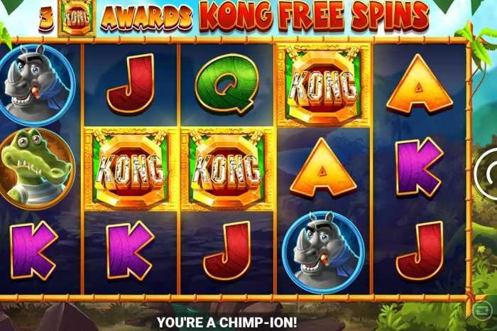 รีวิว king kong cash go bananas เกมสล็อตมาแรง