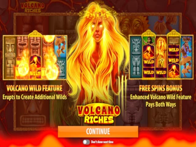 VOLCANO RICHES ฟีเจอร์ภายในเกม