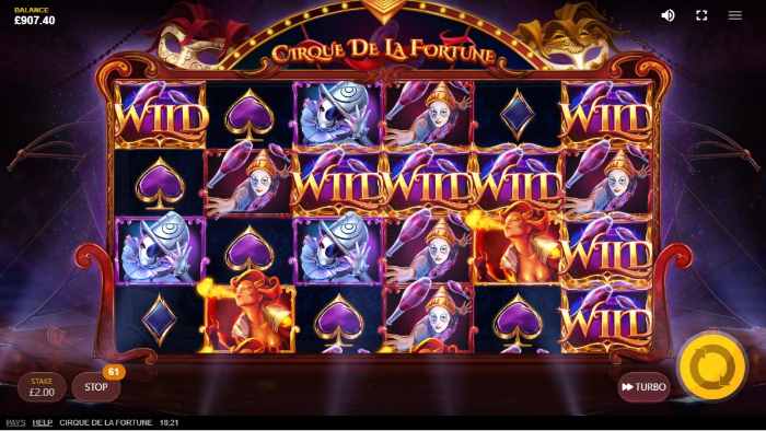 รีวิว Cirque De La Fortune สล็อตแตกง่าย