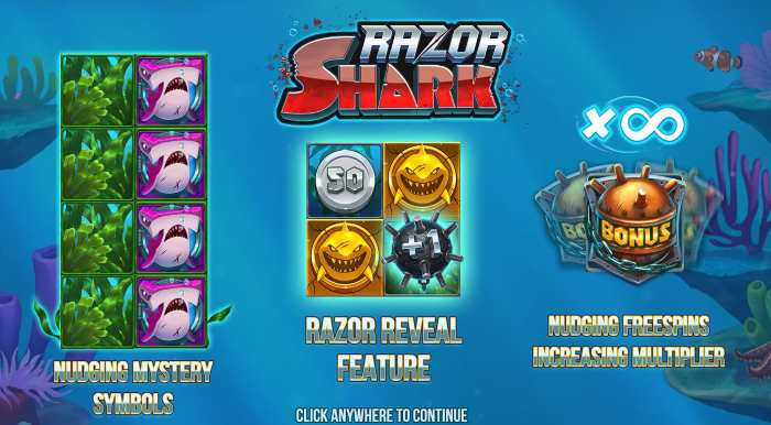 รีวิว Razor Shark Feature Bonus