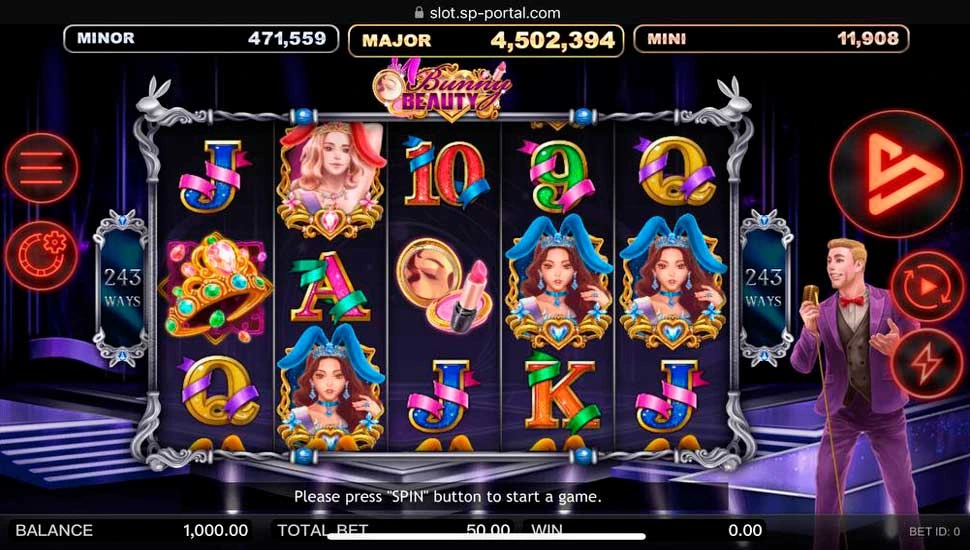 รีวิวเกมสล็อต bunny beauty slot